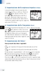 Preview for 149 page of Axion STIM-PRO X9 Plus Instruction Manual