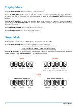 Preview for 4 page of Axiris MANUELA User Manual