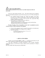 Preview for 3 page of Axis Industries QALCOSONIC FLOW 4 Technical Description, Installation And User Instructions