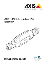 Axis 01148-001 Installation Manual preview