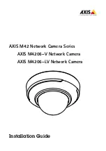 Axis 01240-001 Installation Manual предпросмотр