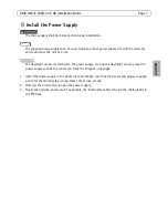 Preview for 7 page of Axis 120 V AC Installation Manual