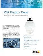 Preview for 1 page of Axis 231D+/232D+ Specification Sheet