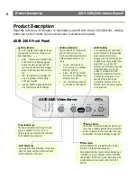 Preview for 6 page of Axis 2400/01 Administration Manual