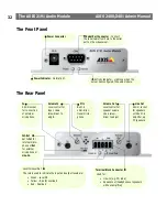 Preview for 32 page of Axis 2400/01 Administration Manual