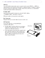 Preview for 4 page of Axis 240Q Blade Installation Manual