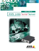 Axis 2490 User Manual preview