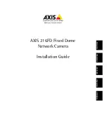 Предварительный просмотр 1 страницы Axis 27505R1 Installation Manual