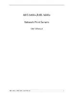 Axis 27981R1 User Manual preview