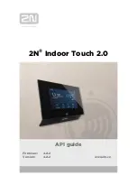 Предварительный просмотр 1 страницы Axis 2N Indoor Touch 2.0 Api Manual