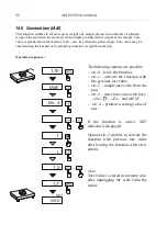 Предварительный просмотр 22 страницы Axis 4B/N Series Instruction Manual