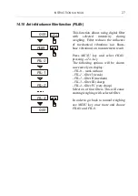 Предварительный просмотр 27 страницы Axis 4B/N Series Instruction Manual