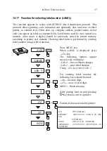 Предварительный просмотр 37 страницы Axis 4B/N Series Instruction Manual