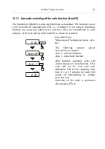 Предварительный просмотр 41 страницы Axis 4B/N Series Instruction Manual