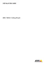 Axis 5507-461 Installation Manual preview