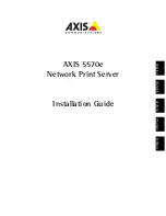 Preview for 1 page of Axis 5570e Installation Manual