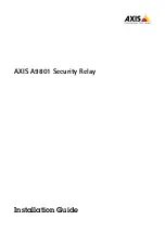 Preview for 2 page of Axis 5801-141 Installation Instructions Manual