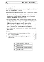 Preview for 8 page of Axis 8122 DC 30W Midspan Installation Manual