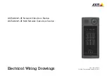 Preview for 1 page of Axis A8207-VE MkII Electrical Wiring Drawings