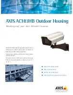 Preview for 1 page of Axis ACH13HB Specifications