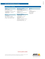 Preview for 2 page of Axis ACH13HB Specifications