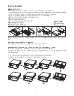 Предварительный просмотр 2 страницы Axis AX-901 Installation Manual