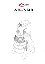 Preview for 1 page of Axis AX-M40 Installation Operation And Care