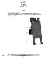 Preview for 7 page of Axis AX01-TABMOUNT Overviews & Installation Instructions