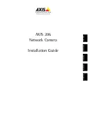 Axis AXIS 206 Installation Manual предпросмотр