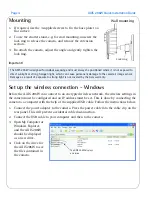 Предварительный просмотр 4 страницы Axis AXIS 206W Quick Installation Manual