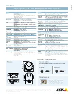 Предварительный просмотр 2 страницы Axis AXIS 209FD-R Specifications