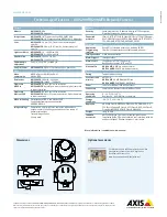 Предварительный просмотр 2 страницы Axis AXIS 209FD Datasheet