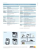 Предварительный просмотр 2 страницы Axis AXIS 232D+ Datasheet