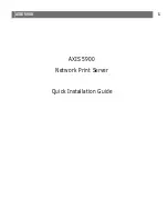 Axis AXIS 5900 Quick Installation Manual preview