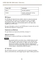 Предварительный просмотр 10 страницы Axis AXIS M1054 Installation Manual