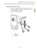 Предварительный просмотр 17 страницы Axis AXIS M1054 Installation Manual