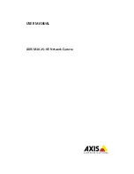 Предварительный просмотр 1 страницы Axis AXIS M3025-VE User Manual