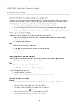 Предварительный просмотр 8 страницы Axis AXIS M3115-LVE User Manual