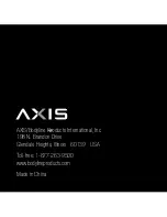 Preview for 47 page of Axis AXIS ORBIT AX-2320 Instruction Manual