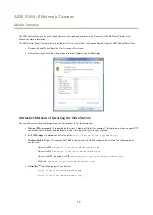 Preview for 17 page of Axis AXIS P1354-E User Manual