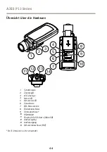 Preview for 44 page of Axis AXIS P1354 Installation Manual