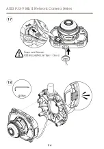 Предварительный просмотр 24 страницы Axis AXIS P32-V Mk II Series Installation Manual