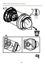 Предварительный просмотр 22 страницы Axis AXIS P3235-LV Installation Manual