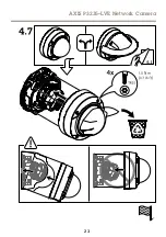 Предварительный просмотр 23 страницы Axis AXIS P3235-LVE Installation Manual