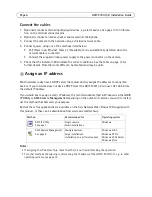 Preview for 6 page of Axis AXIS P3304-V Installation Manual