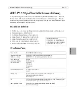 Preview for 31 page of Axis AXIS P3304-V Installation Manual