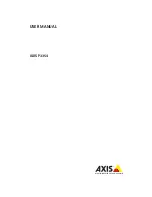 Предварительный просмотр 1 страницы Axis AXIS P3354 User Manual