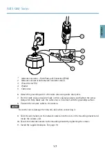 Предварительный просмотр 17 страницы Axis AXIS Q6042-E Installation Manual