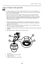 Предварительный просмотр 32 страницы Axis AXIS Q6042-E Installation Manual