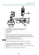 Предварительный просмотр 50 страницы Axis AXIS Q6042-E Installation Manual